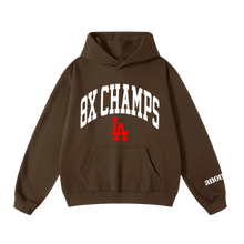 Load image into Gallery viewer, "8X CHAMPS" Hoodie - Brown
